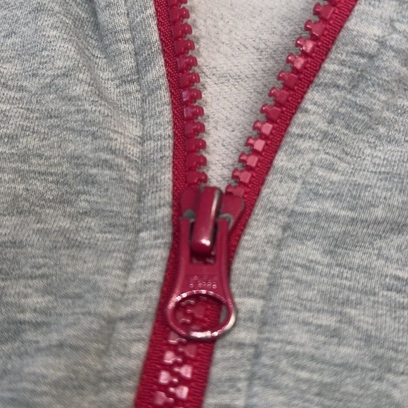 The North Face Jacket Gray Pink Hoodie jacket Size XL womens Zipper jacket - Picture 11 of 14